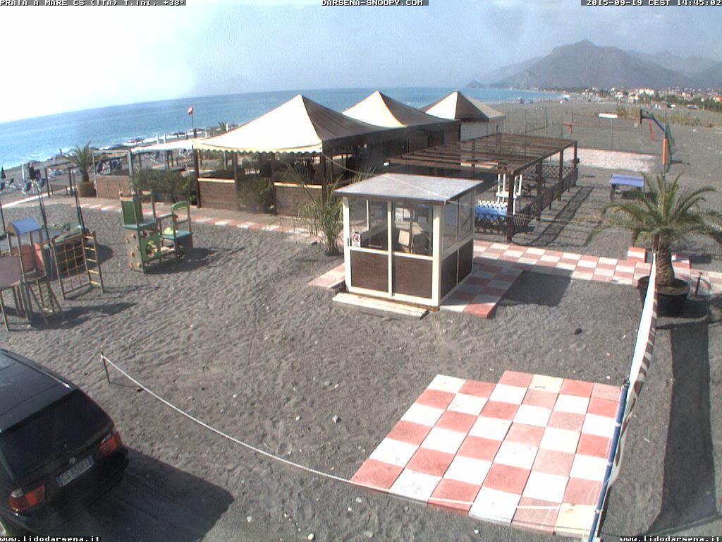 Preview delle webcam di Praia a Mare (CS)